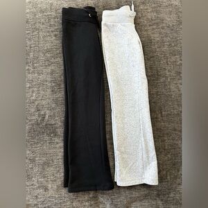 H&M Girls Set of Flare Sweatpants/Joggers Size 10